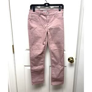 Lascana Pink Jeans, Stretch Straight Leg, Women's Size 4